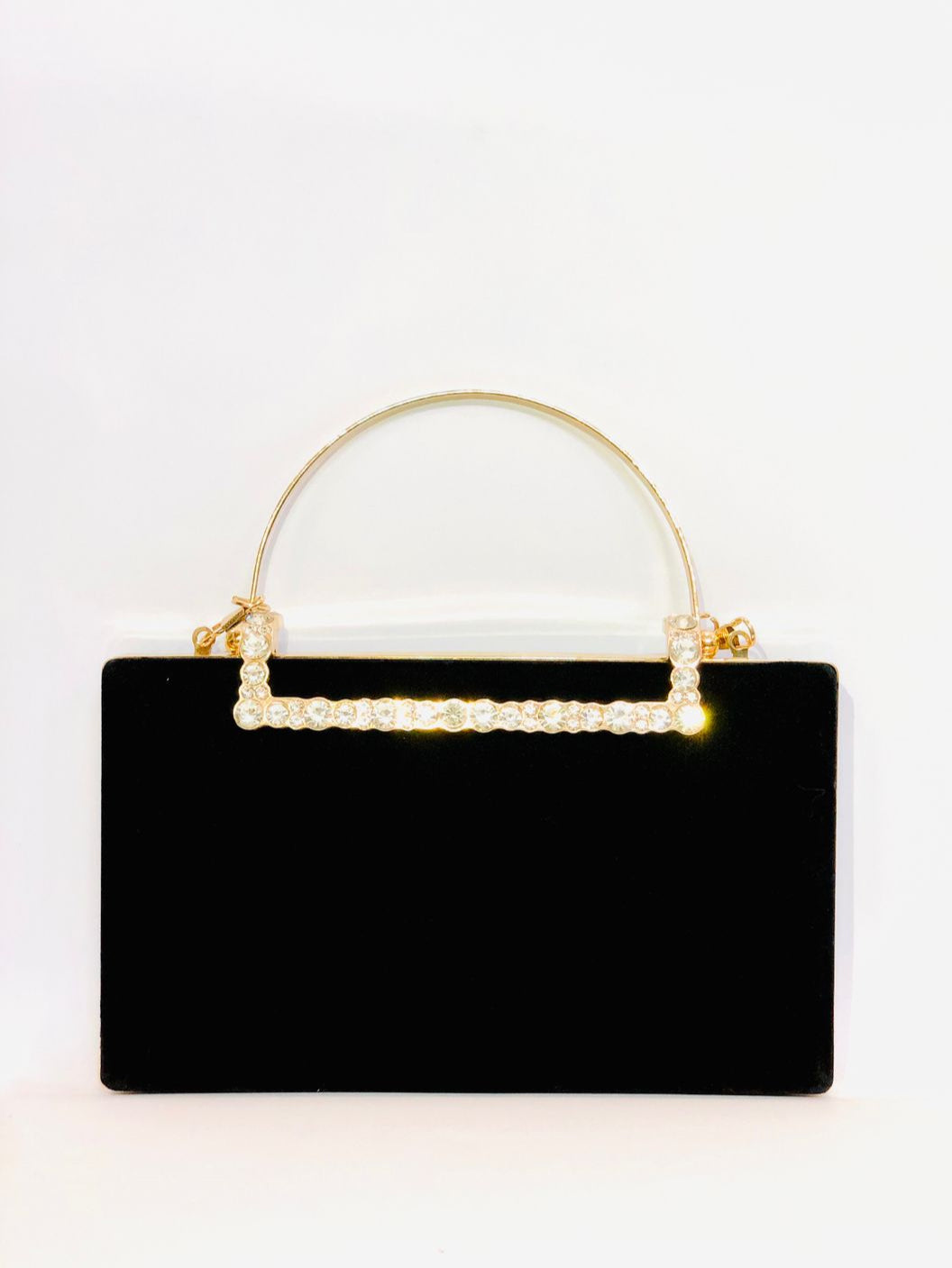 Double Handlle Velvet - Black