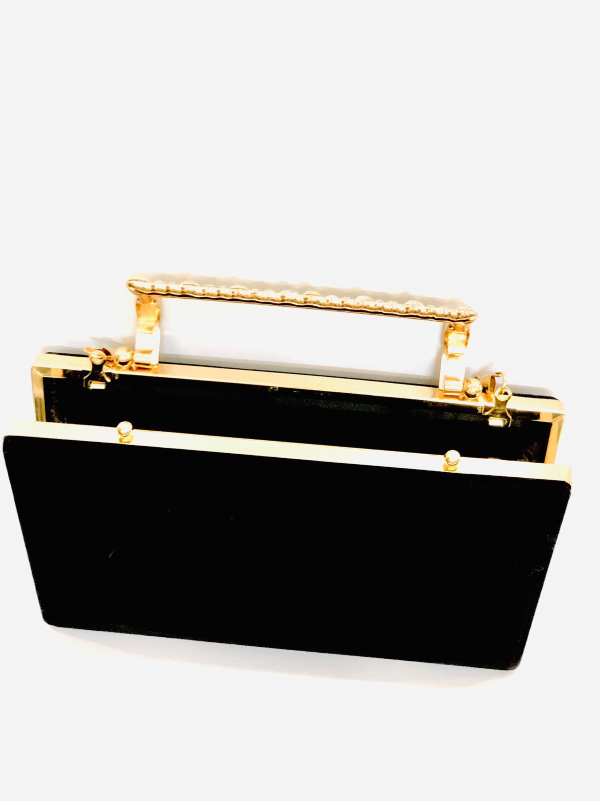 Double Handlle Velvet - Black